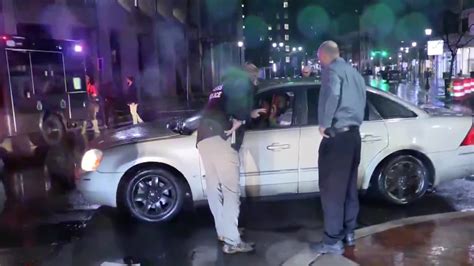 Car slams into POTUS motorcade vehicle